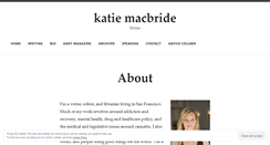 Desktop Screenshot of katiemacbride.com